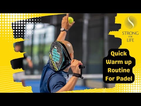 Quick Warm Up Routine For Your Next Padel Match - Injury Prevention