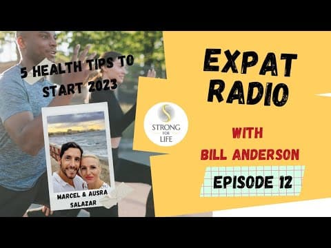 Top 5 Health Tips for 2023 discussed on Expat Radio with my special guest Ausra.