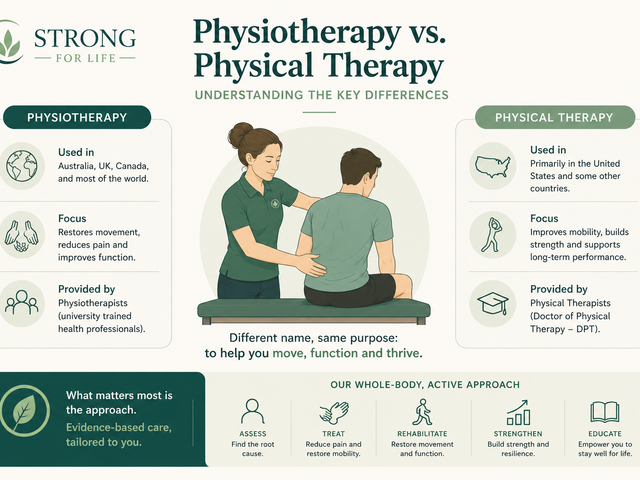 Physiotherapy vs. Physical Therapy: Understanding the Key Differences